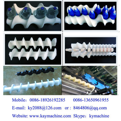 Timing screws to indexing turning shaped square rectangular rectangle bottle containers dividing and combining bottles China manufacturer China factory China producer