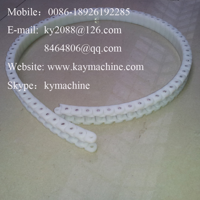 POM acetal PP plastic chain with steel pin engineering plastic conveyor chains China manufacturer factory producer