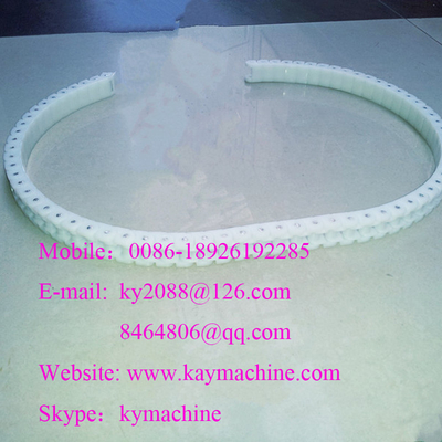 Straight Case Chain 40P Straight Small straight running plastic chain with closed top plate manufacturer factory