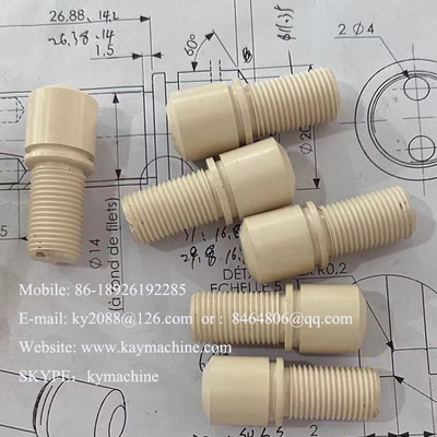 Polyetheretherketone Tecapeek Machining Parts 5-Axis POM Gear Auto Precision PEEK CNC Machined Component Smooth Surface For Industry Product  China manufacturer China factory China producer