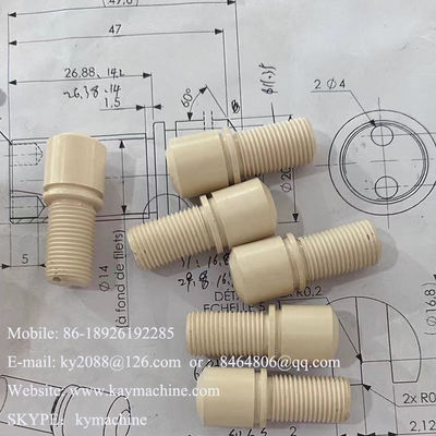 PEEK polyether  industrial precision parts PEEK machined parts resistant to high temperature and corrosion PEEK Polyether  Parts Peek  China manufacturer China factory China producer
