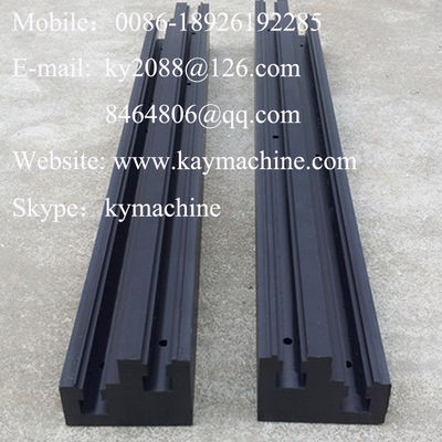 Chain guide rail Plastic guide rail Plastic chain guide rail UHMW guides Slideways Plastics Parts and Products Chain guide Rails in polyethylene  China manufacturer China factory China producer
