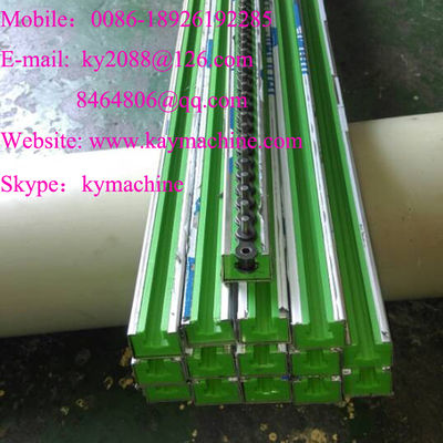Guide rails for roller chains plastic guide rails China manufacture UHMW-PE chain guides Plastic Sliding Guides Guide rail system   China manufacturer China factory China producer