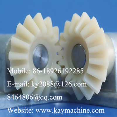 Customized engineering plastic parts feed worm sprockets Gear Spur Gear Plastic Machinery Parts manufacturer factory