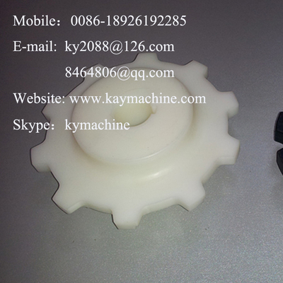 Customized chain wheel /plastic chain wheel / Engineering Plastics chain wheel sprocket wheel, chain roller sprocket